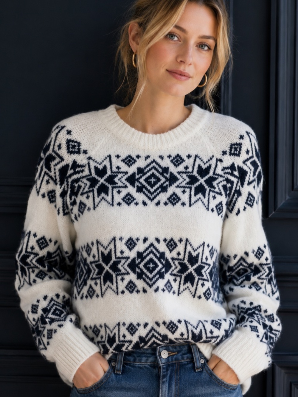 J. Crew Apres Ski Sweater in M